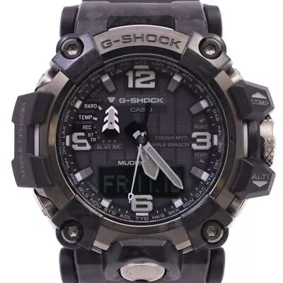 CASIO G-SHOCK CARBON MUDMASTER Radio Tough Solar GWG-2000-1A1JF Men Watch • $691.21