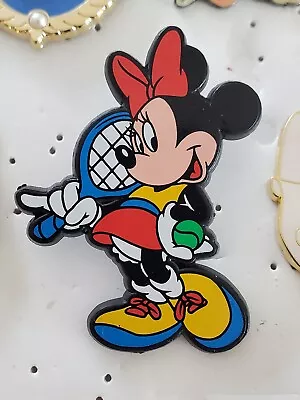 Minnie Mouse Playing Tennis Disney Pin  • $9.50