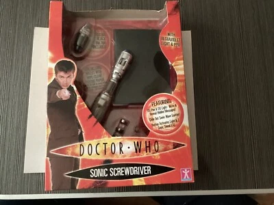 £19.99 • Buy Doctor Who 10th Doctor Screwdriver With Psychic Paper In Wallet New