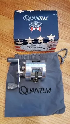 Zebco Quantum Tour Edition USA Matching Rod And 300 Baitcasting Reel • $150