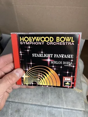Hollywood Bowl Symphony Orchestra Cd Starlight Fantasie Miklos Rozsa • $28.99