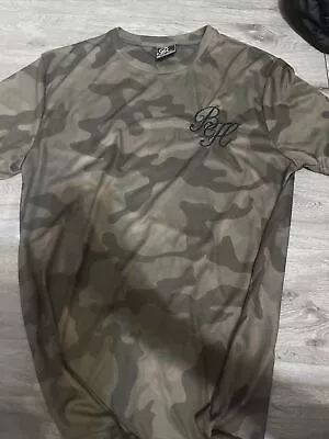 Mens Beck And Hersey T Shirt Camo Small • £8.50