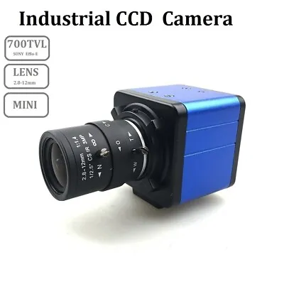 CCTV 700TVL CCD 1/3 Sensor Effio-E  OSD Menu Mini Box Industrial Analog Camera • $42