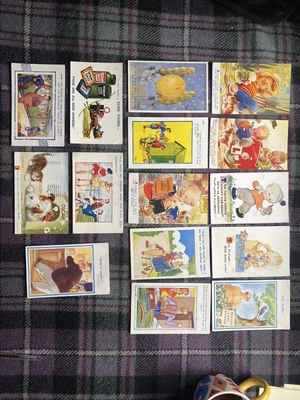 £20 • Buy 15 Early Comic Seaside Postcards Bamforth, Mabel Lucy Attwell & Others 40s - 60s