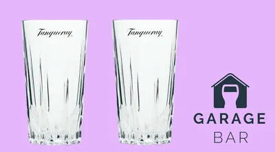 £15.99 • Buy Set Of 2 Tanqueray Gin Glasses Tumbler 40cl Brand New