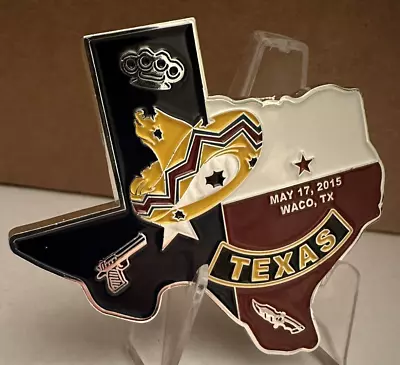 New Bandidos/Cossacks MC OMG Twin Peaks Texas Massacre Challenge Coin • $20