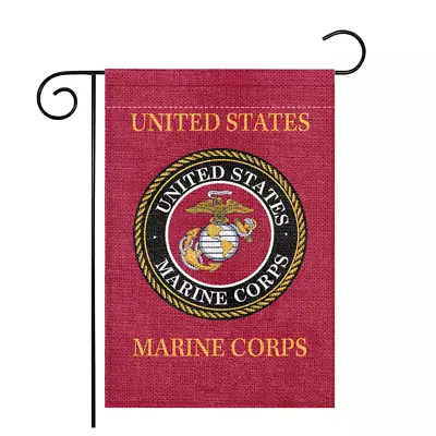 US Marine Corps 18x12 Garden Flag Show Pride In The CORPS Free Shipping Fm US-US • $8.95