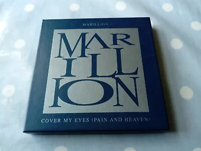 Marillion Cover My Eyes (Pain And Heaven) 3 Track CD In Box (Foldout Poster) • $9.85