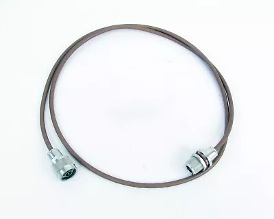 Huber + Suhner 90395001 Cable Assembly 4 Feet - N Male To N BH/F - RG400 50OHM • $34.99