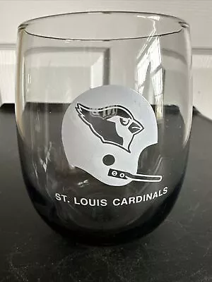 Vintage St Louis Cardinals Nfl Smoked Glass 4” 🏈 • $5