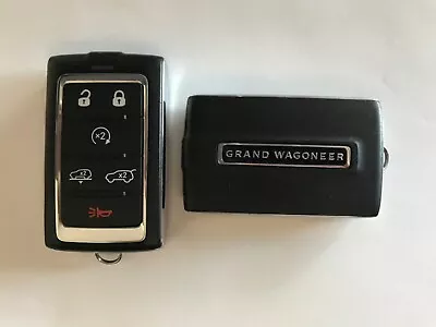 1 Used OEM JEEP GRAND WAGONEER PROXIMITY SMART KEY FOB REMOTE M3NWXFOB1 6 Button • $45.95