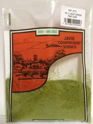 Javis  Countryside  Scenics No 1 Light Green Fine Turf JFT1 • £3.89