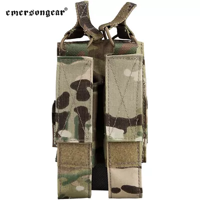 Emersongear Tactical 9mm Double Magazine Pouch Pistol Mag Storage Bags MOLLE • $26.57