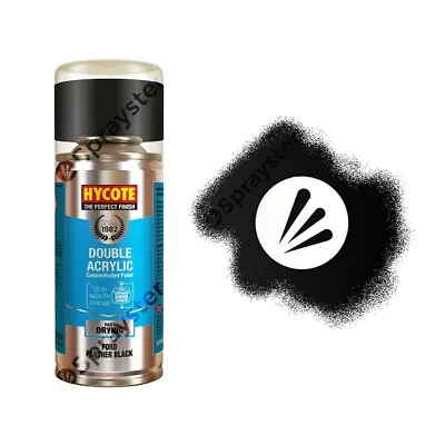 £8.09 • Buy Hycote Ford Panther Black Pearlescent Spray Paint Enviro Can All-Purpose XDFD414