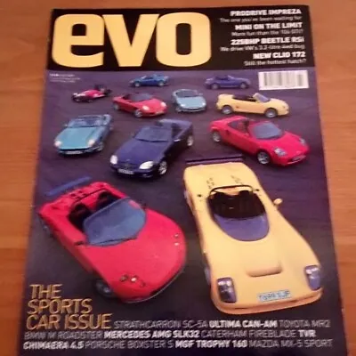 Evo Magazineissue 33 July 2001MINI Cooper Beetle RSi • £5.95