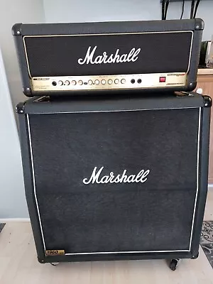 Marshall 1960A Half Stack With Marshall AVT-50H Amp Head. • $800