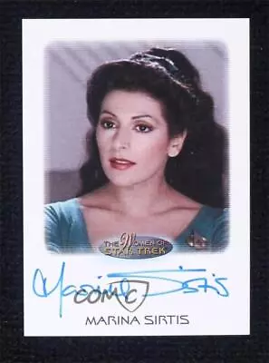 2010 The Women Of Star Trek Marina Sirtis As Counselor Troi Auto • $16.50