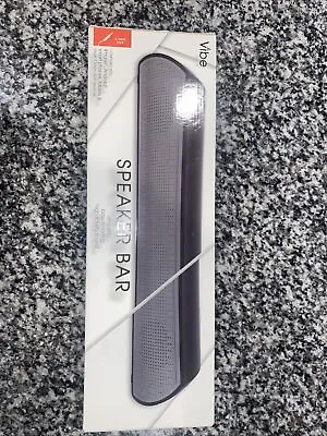Vibe Sound Boosting-High FidelitySound-NIB Portable Speaker Bar Ultra Slim Bass • $3