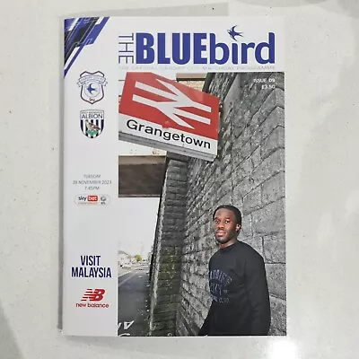 Cardiff City V West Brom Match Programme 28 Nov 2023 SkyBet Championship • £4.50