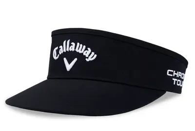 Callaway Golf 2024 TA High Crown Visor - Chrome Tour/Ai Smoke - COLOR: Black • $29.95