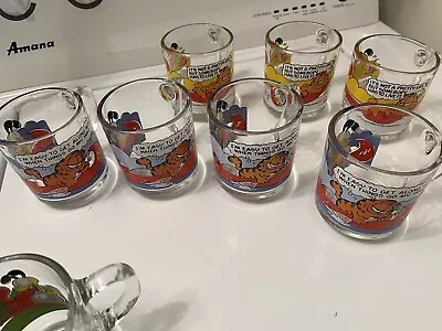 8  McDonald’s Vintage  Garfield Coffee Mugs • $19