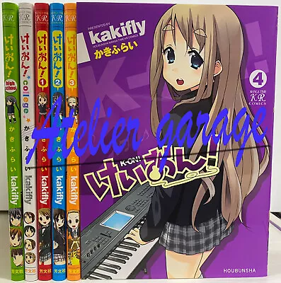 USED K On Vol.1-4 + Highschool+College 6 Set Japanese Manga Kakihurai Keion • $29.85