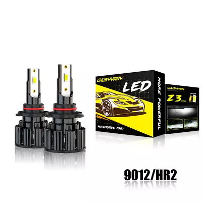 LED Headlight Kit 9012 6000K White Hi/Low CSP Bulbs For NISSAN Maxima 2004-2007 • $26.99