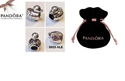$38 • Buy Pandora Puddle Duck Silver Charm (Retired) 790955. Pandora Pouch & Free Post