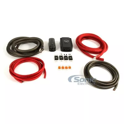 Wet Sounds WW-2 AMP KIT-FRONT Front Battery 1/0 Gauge Marine Amplifier Wire Kit • $439.99