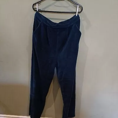 David Nieper Corduroy Trousers Teal Size 16 • £5