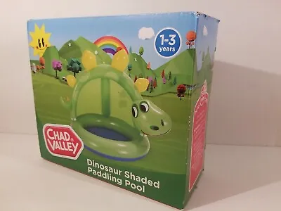 Chad Valley Dinosaur Shaded Paddling Pool Brand New BNIB • £11.99