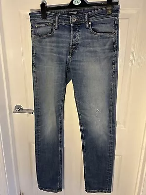 Jack And Jones Mike Comfort Fit Men’s Jeans Size 30W • £8