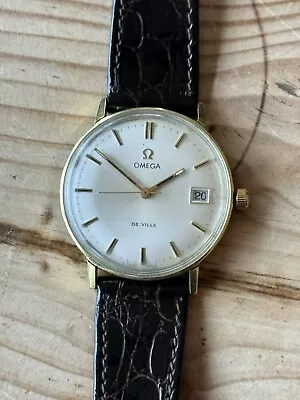 Vintage Omega De Ville Stunning Classical Design Running Great • $152.50