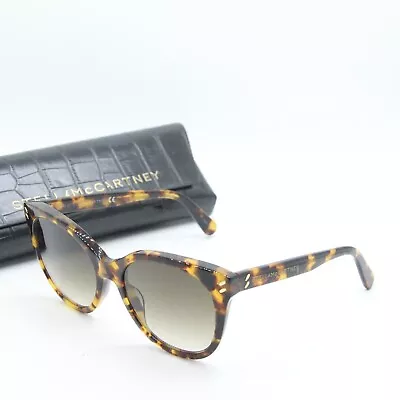 New Stella Mccartney Sc40023i 53f Brown Authentic Sunglasses W/case 55-18 • $164.65