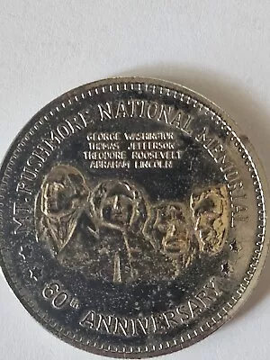 Mount Rushmore 1925-1985 Commemorative Coin • $15