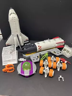 MBX Matchbox Mega Rig 13” Space Shuttle Mission Set Mattel -INCOMPLETE FOR PARTS • $25