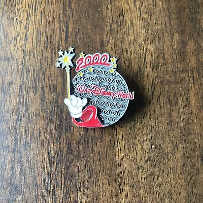 Walt Disney World 2000 Disney Pin Mickey Hand With Magical Wand • $8.99