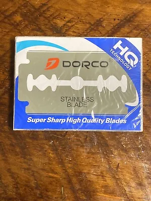 $9.25 • Buy DORCO ST300 Platinum Double Edge Razor Blades - 100 Pieces