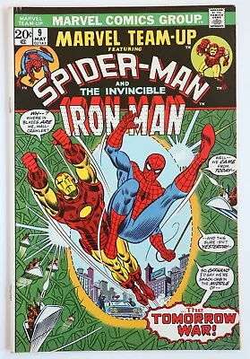 Marvel Team-Up #9 With Spider-Man And Iron Man May 1973 Bronze Age MCU • $9.95