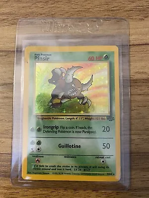 $7.99 • Buy Pokémon TCG Pinsir Jungle 9/64 Holo Unlimited Holo Rare