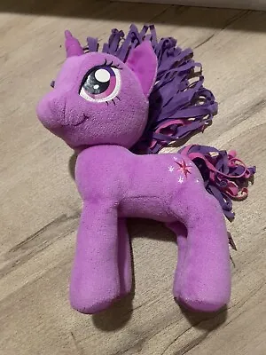 Hasbro My Little Pony Twilight Sparkle Plush Stuffed Animal Purple Unicorn 2012 • $9.93