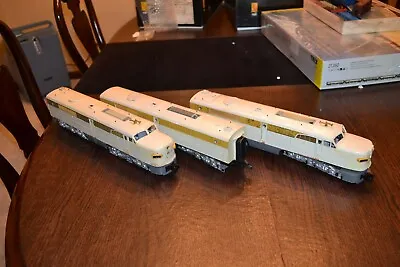 $200 • Buy MTH O Scale 3-rail Alco PA A-B-A Diesel Set, Undecorated. Used, Boxed.