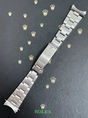 $529.99 • Buy Rolex Date Air King 1971 Oyster Bracelet 7835 19mm Steel Band  257  Ends 1501