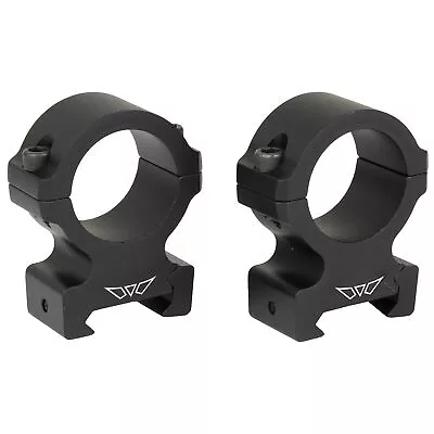 Warne Vapor Horizontal 30mm High Scope Rings Matte Black Fits Picatinny  V615M • $39.95