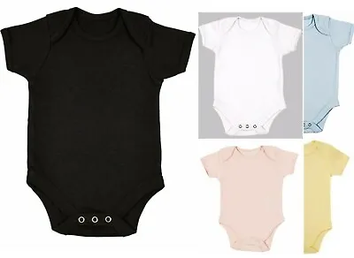 Plain Babies Gown Body Baby Sleeping Grow SUIT Sleep Vest Romper 0-24 Months  • £3.99