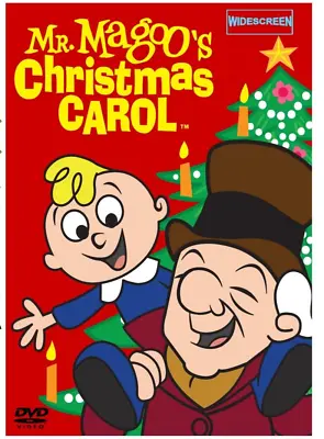 Mr Magoo's Christmas Carol 1962 DVD Holiday Movie  Jim Backus Jack Cassidy • $7.69