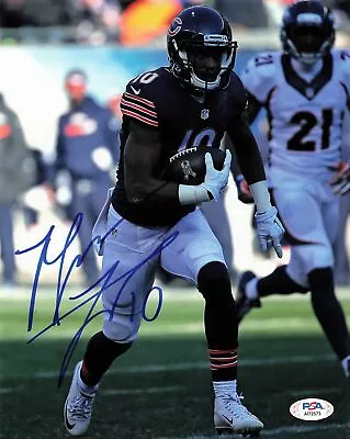 MARQUESS WILSON Signed 8x10 Photo PSA/DNA Chicago Bears Autographed • $49.99