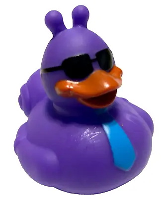 Free Ship - Purple Snail With Tie Sunglasses Cruising Rubber Duck Collectible 2  • $7.49