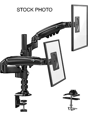 $32 • Buy Huanuo HNDS8 Double Arm Gas Spring Monitor Mount (ugly Box)