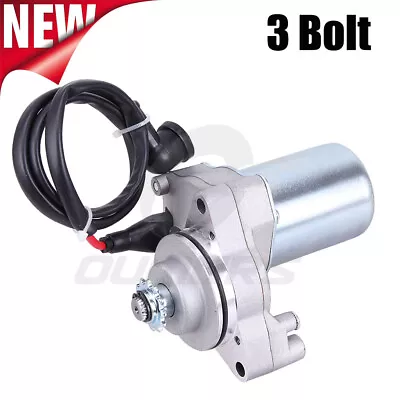 Electric Starter Motor 3 Bolt For 50cc 90cc 110cc 125cc ATV Quad Bike 4 Wheeler  • $20.59